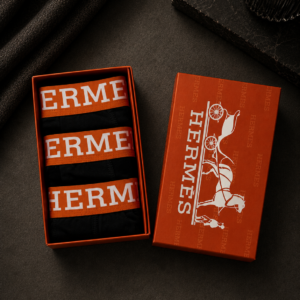 Hermès Premium Мъжки Боксерки – Комплект 3 броя