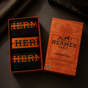 Hermès Premium Мъжки Боксерки – Комплект 3 броя