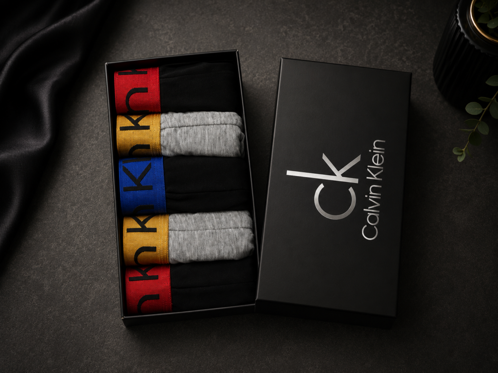 Calvin Klein Premium Мъжки Боксерки – Комплект 5 броя