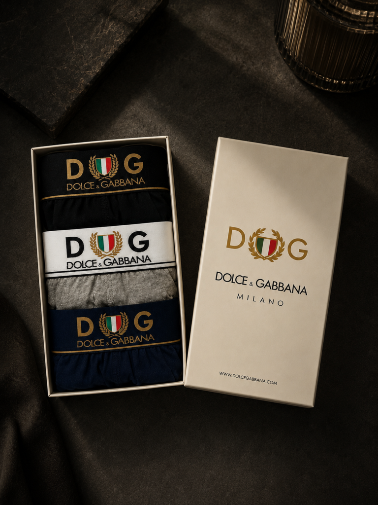 Dolce & Gabbana Premium Мъжки Боксерки – Комплект 3 броя