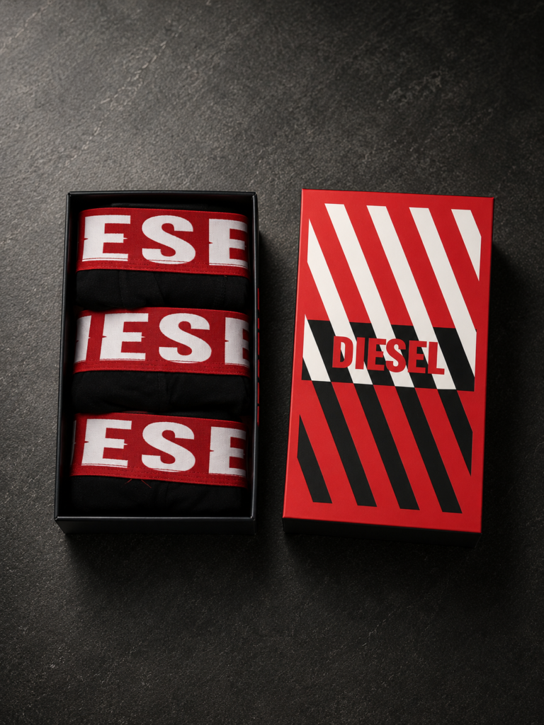 Diesel Premium Мъжки Боксерки – Комплект 3 броя