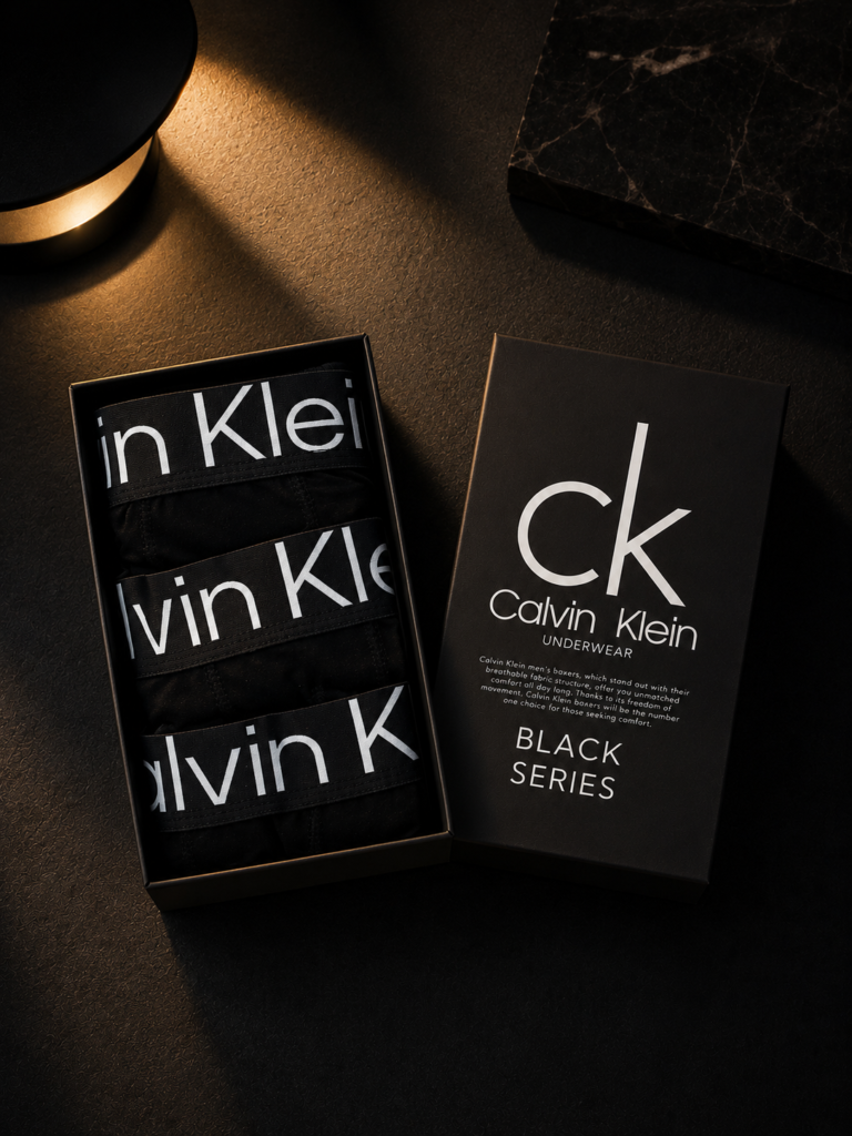 Calvin Klein Premium Мъжки Боксерки – Комплект 3 броя