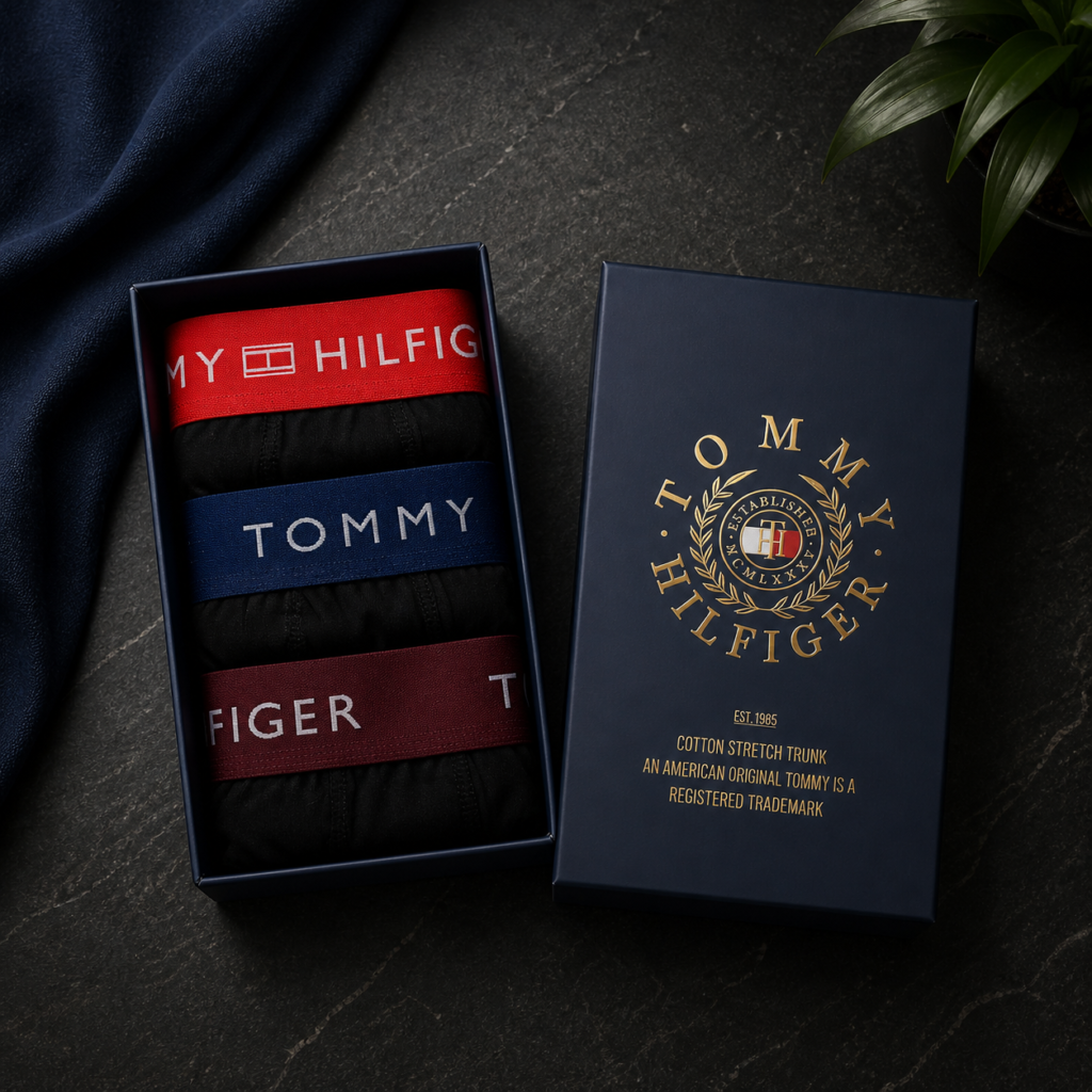 Tommy Hilfiger Premium Мъжки Боксерки – Комплект 3 броя
