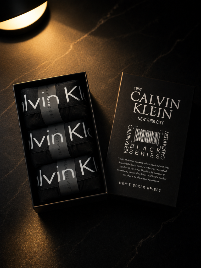 Calvin Klein Premium Мъжки Боксерки – Комплект 3 броя
