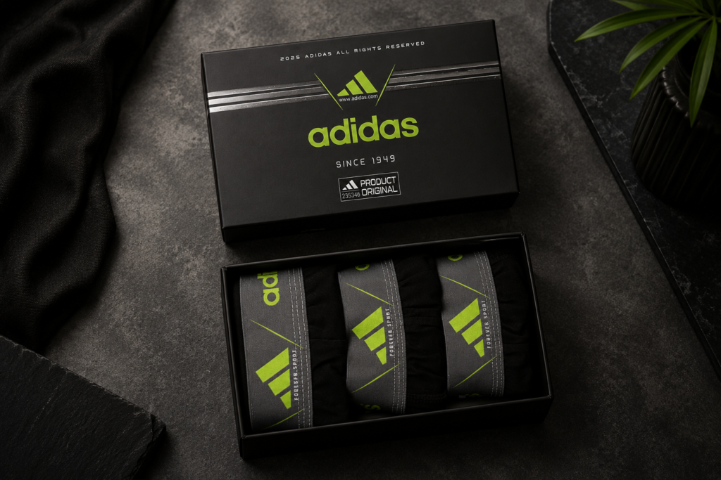 Adidas Premium Мъжки Боксерки – Комплект 3 броя
