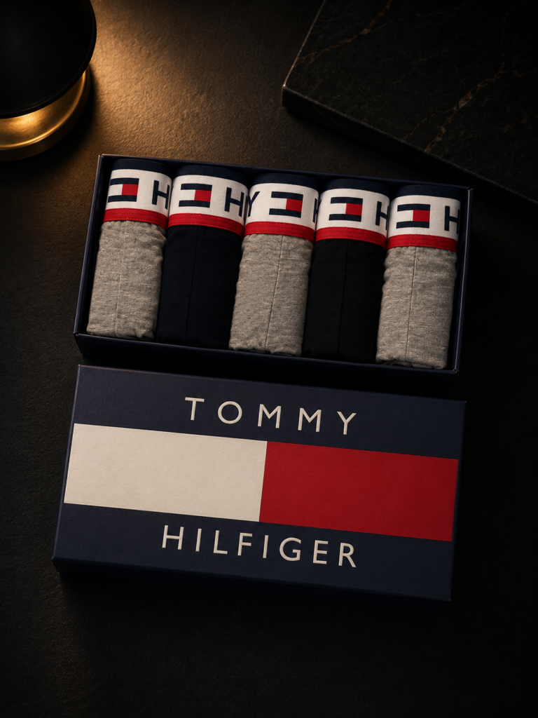 Tommy Hilfiger Premium Мъжки Боксерки – Комплект 5 броя
