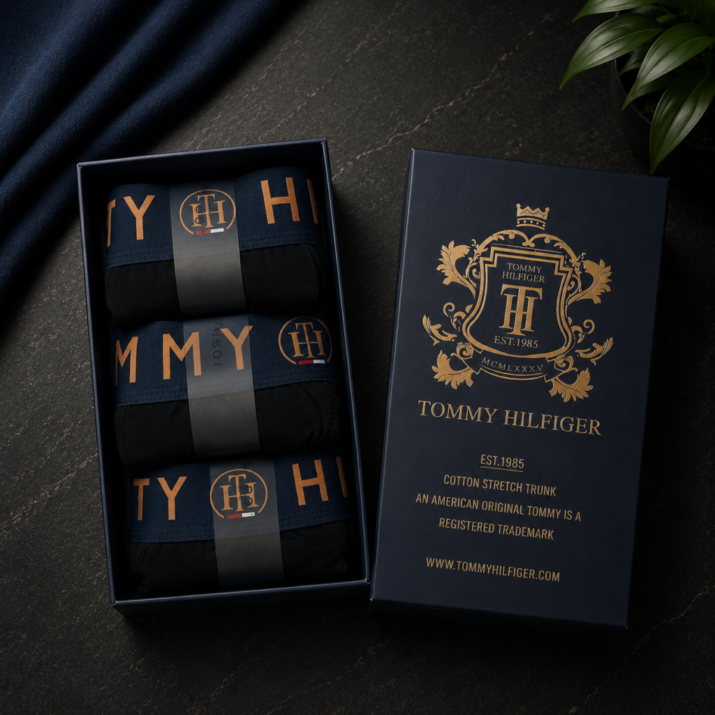 Tommy Hilfiger Premium Мъжки Боксерки – Комплект 3 броя