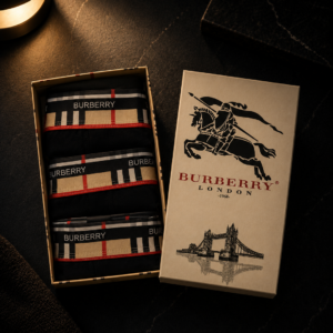 Burberry Premium Мъжки Боксерки – Комплект 3 броя